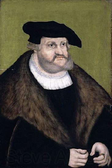 Lucas Cranach the Elder Portrait of Elector Frederick the Wise in his Old Age France oil painting art